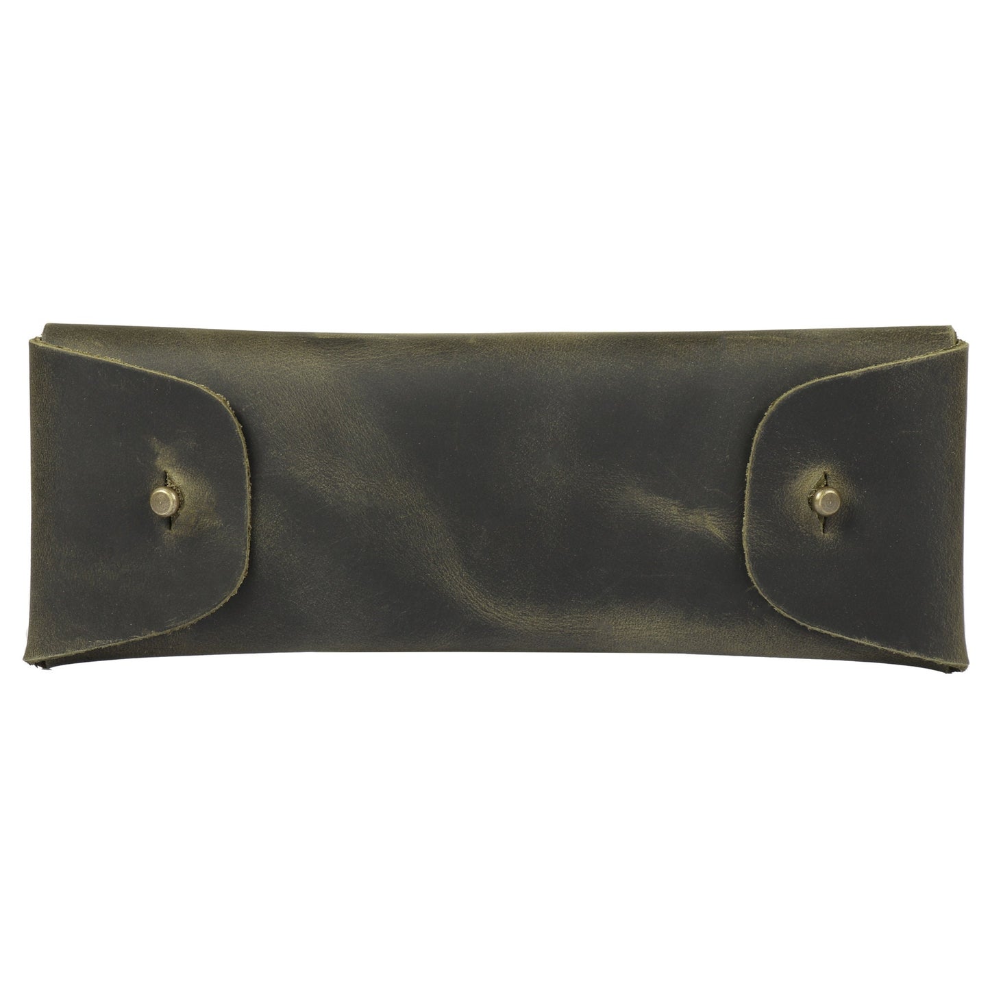 Leather Pencil Holder - Retro Pen Case, Handcrafted Top Grain Leather Pouch for Desk, Stylish Organizer, Gift for Him/Her