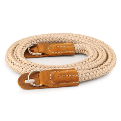 Camera Strap - Cotton Wrist & Neck Strap for DSLR SLR - Adjustable, Camel, Green, Red, Photo Gift
