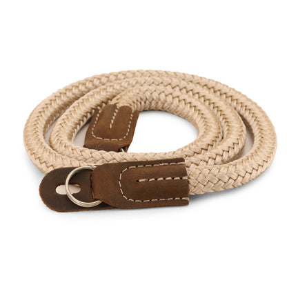 Wrist and Neck Strap for SLR, DSLR Cameras - Small / Medium / Large - Camel / Khaki Green / Mink / Cinnamon / Red