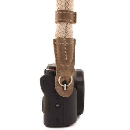 Camera Strap - Cotton Wrist & Neck Strap for DSLR SLR - Adjustable, Camel, Green, Red, Photo Gift