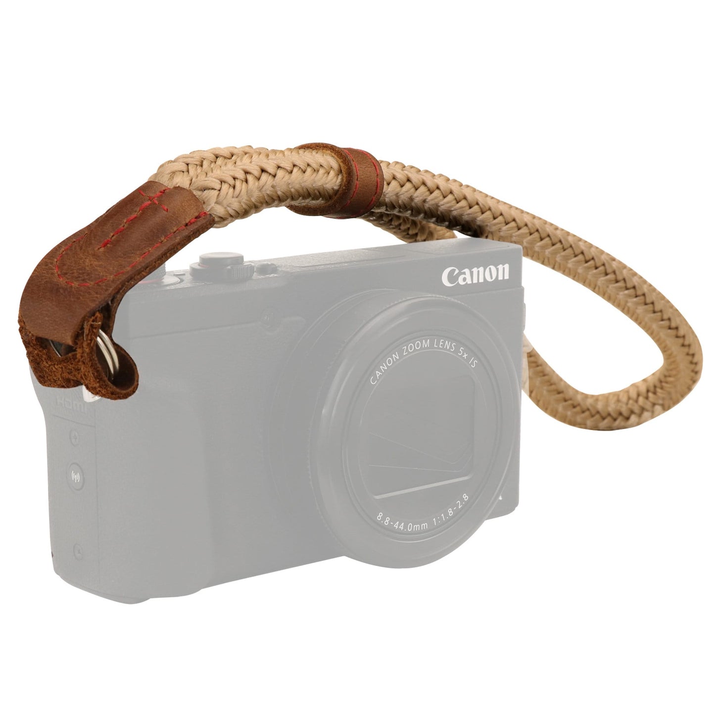 Wrist and Neck Strap for SLR, DSLR Cameras - Black / Brown / Green - Small / Medium / Large