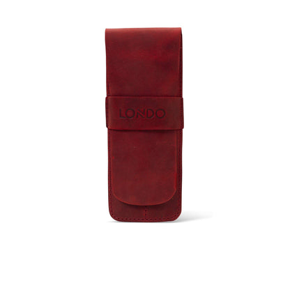 Leather Pencil Case Personalized | Handcrafted Pen Pouch | Custom Artist Gift for Men
