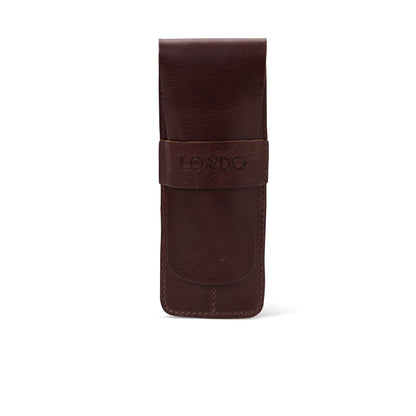 Leather Pencil Case Personalized | Handcrafted Pen Pouch | Custom Artist Gift for Men