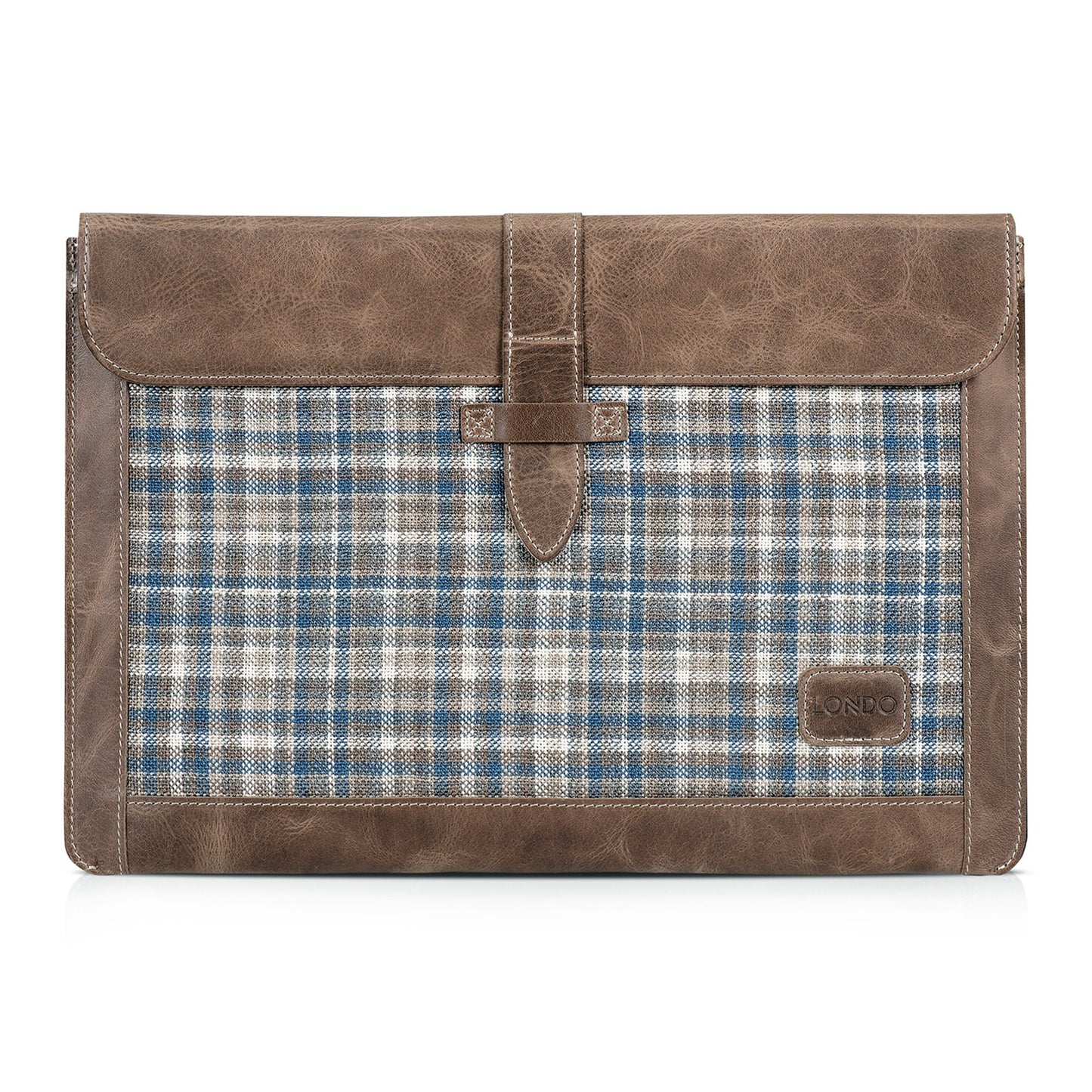 Leather MacBook Sleeve - Personalized 13/14/16 inch Pro/Air Case - Custom Engraved Laptop Bag - Minimalist Work Gift