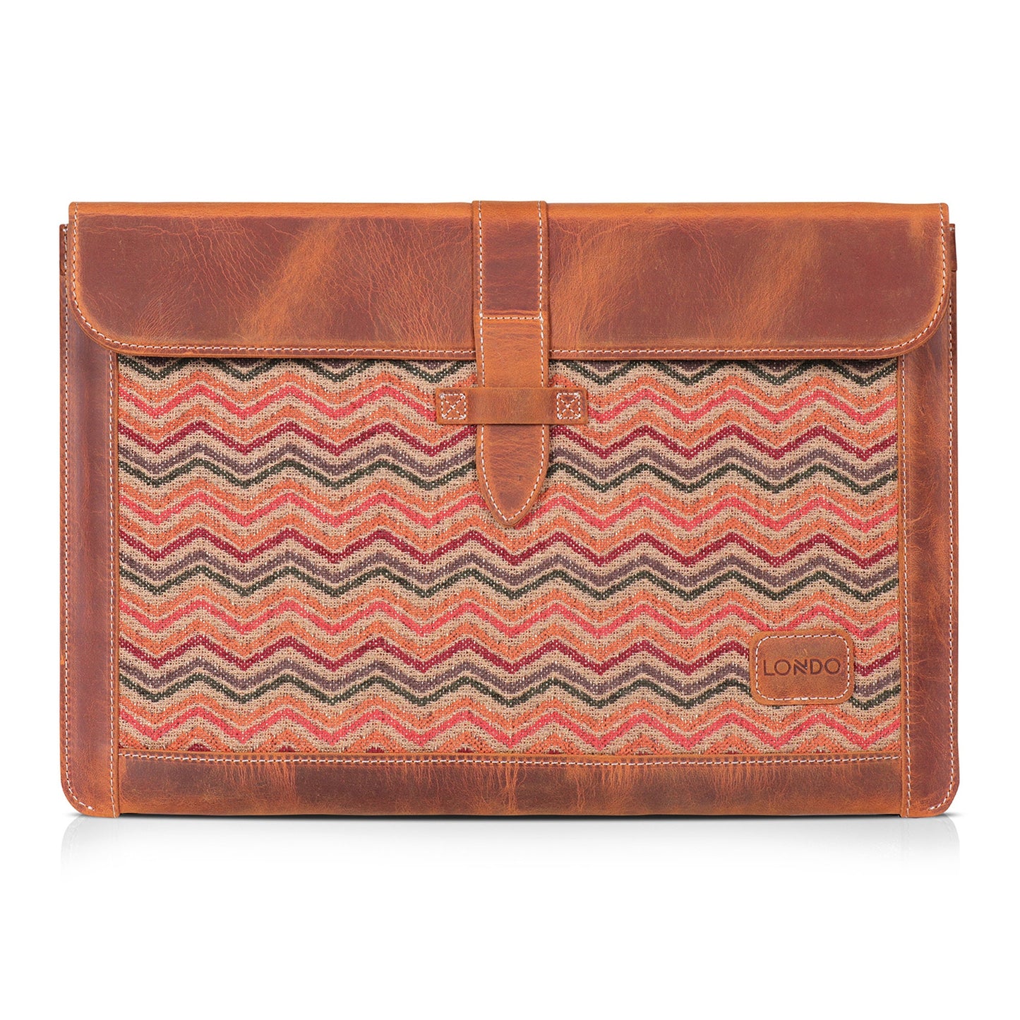 Leather MacBook Sleeve - Personalized 13/14/16 inch Pro/Air Case - Custom Engraved Laptop Bag - Minimalist Work Gift