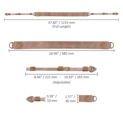 Best Selling Personalized Genuine Leather Camera Strap, Custom Strap for Pro and Hobby Photographers - Gift for Him, Gift for Her