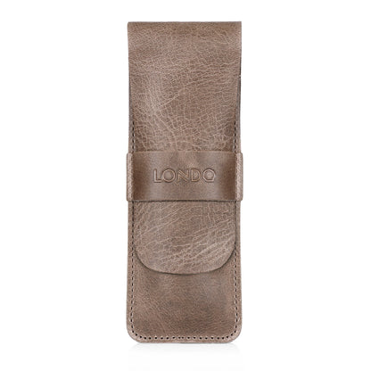 Personalized Handcrafted Top Grain Leather Pen Holder, Pen Pouch, High-Quality Pencil Case, Custom Pencil Bag, Pencil Case with Tuck in Flap