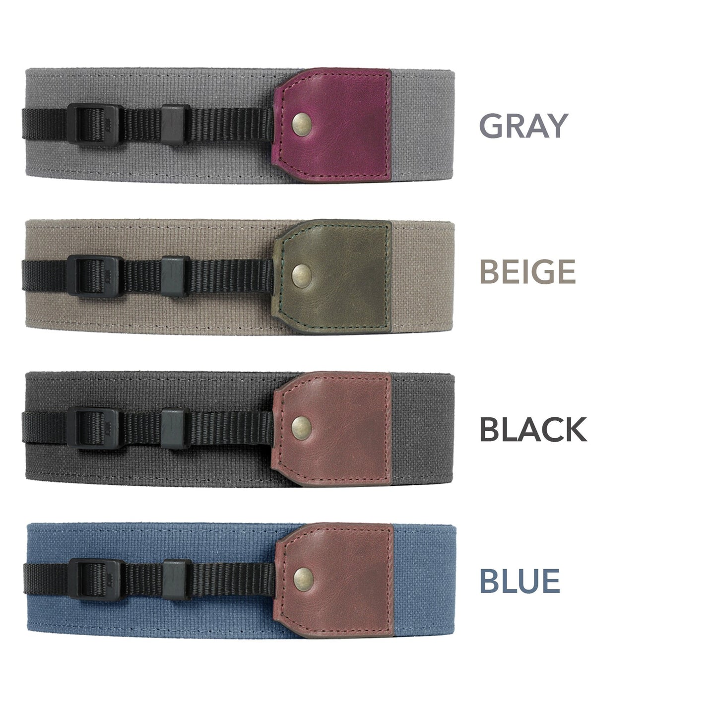 Canvas and Genuine Leather Adjustable Shoulder or Neck Strap Gift Strap for Photographers DSLR Camera Holder