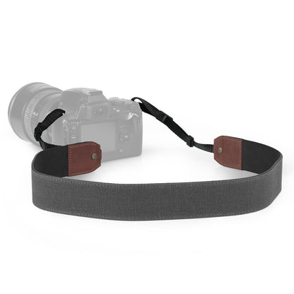 Canvas and Genuine Leather Adjustable Shoulder or Neck Strap Gift Strap for Photographers DSLR Camera Holder
