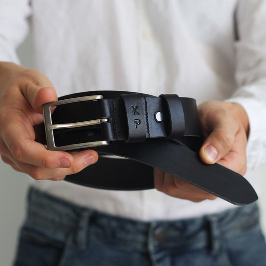 Personalized Belt, Custom Mens Belt, Leather Anniversary Gift