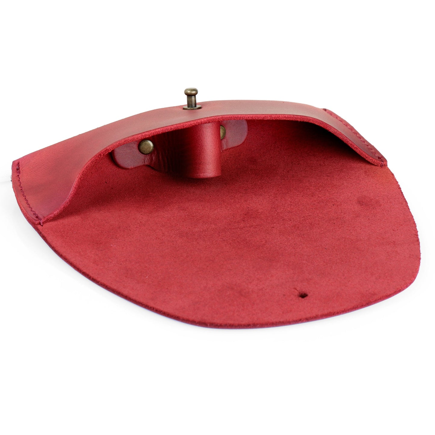 Top Grain Leather Glasses Case, Hand Crafted Eyeglasses Case with Magnetic Clasp, Custom High Quality Eyeglasses Case, Slim Eyeglasses Cover