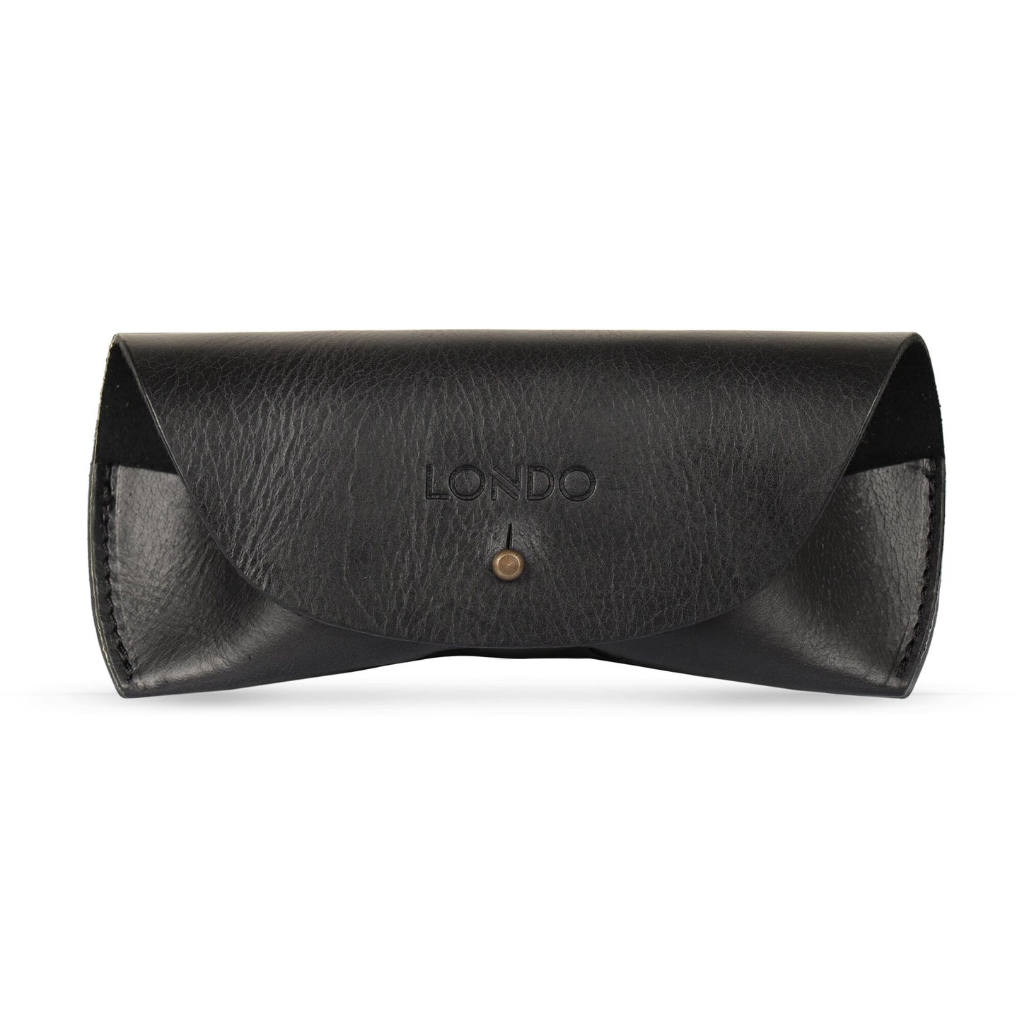 Glasses Case Top Grain Leather, Hand Crafted Eyeglasses Case, Personalized Glasses Cover with Magnetic Clasp, Magnetic Button Eyeglasses Bag
