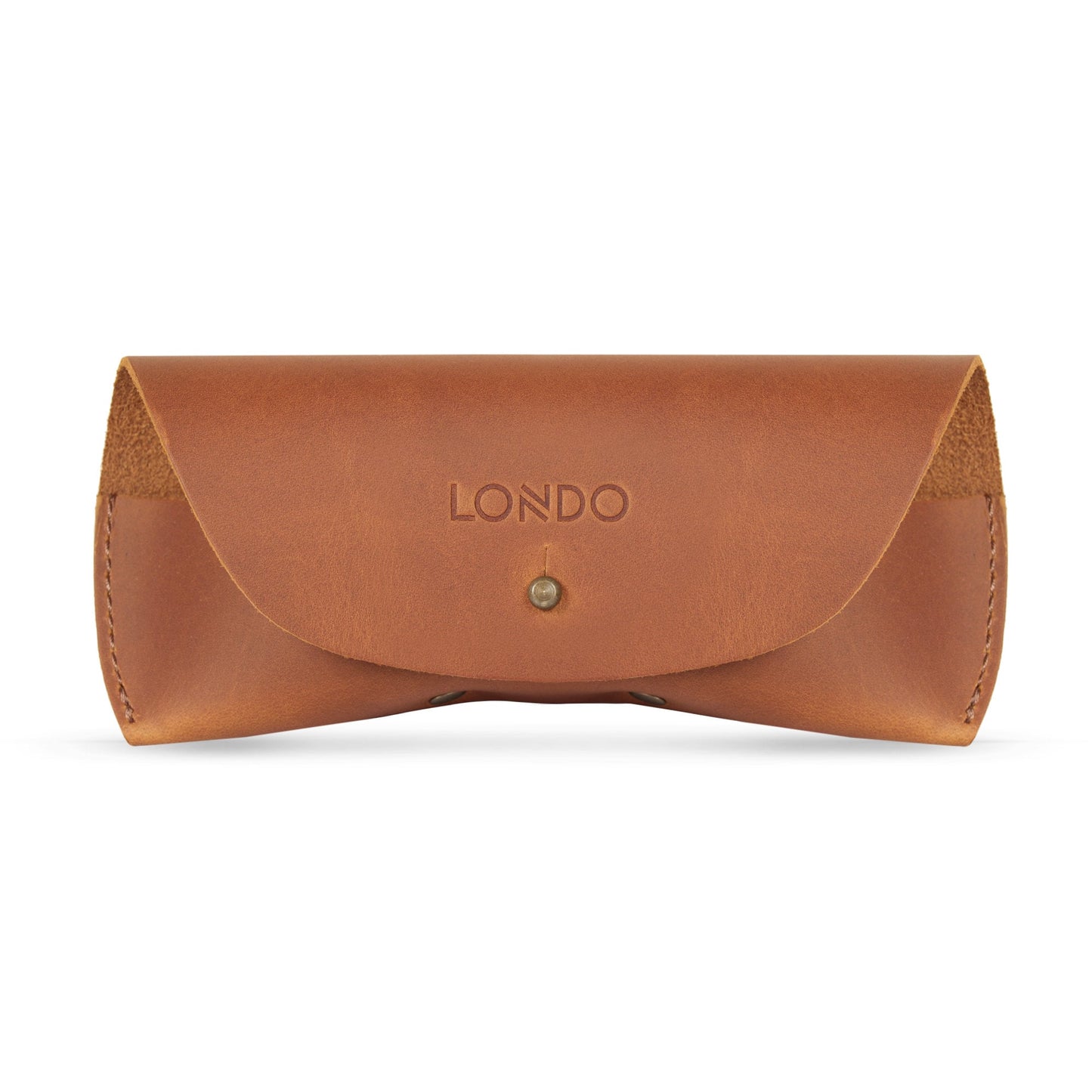 Glasses Case Top Grain Leather, Hand Crafted Eyeglasses Case, Personalized Glasses Cover with Magnetic Clasp, Magnetic Button Eyeglasses Bag