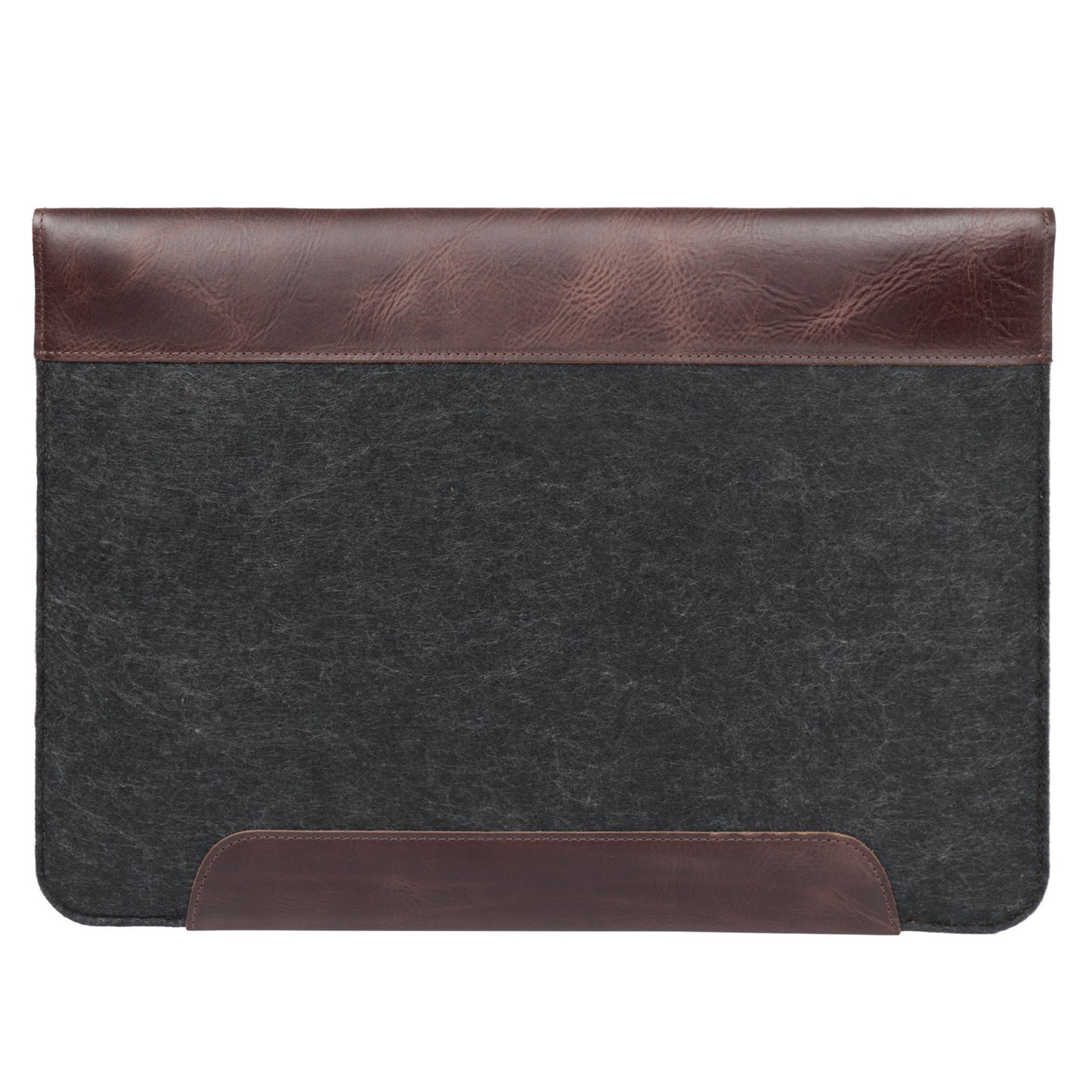 Personalized Leather MacBook Sleeve - Custom Laptop Case for Pro/Air 13/14/16 inch, iPad Pro 12.9 - Monogrammed Gift