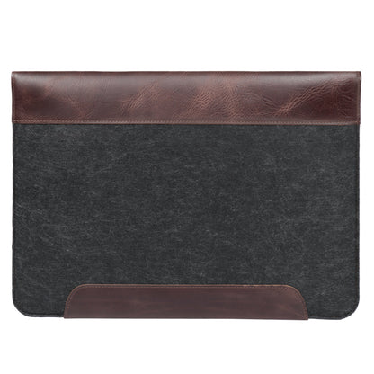 Personalized Leather MacBook Sleeve - Custom Laptop Case for Pro/Air 13/14/16 inch, iPad Pro 12.9 - Monogrammed Gift
