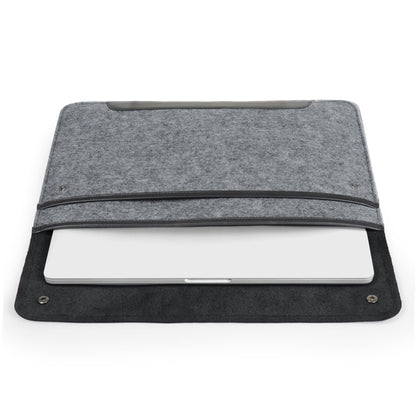 Personalized MacBook Case Leather & Fleece, Custom Laptop Sleeve for MacBook Pro Air M1 M2 M3 M4, 13 14 15 16 Inch Laptop Case