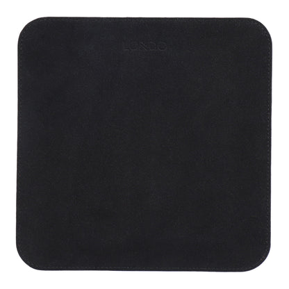 Leather Mouse Pad with Wrist Rest - Ergonomic Office Desk Pad - Personalized Gift for Him/Her - 8x8 Custom Computer Pad