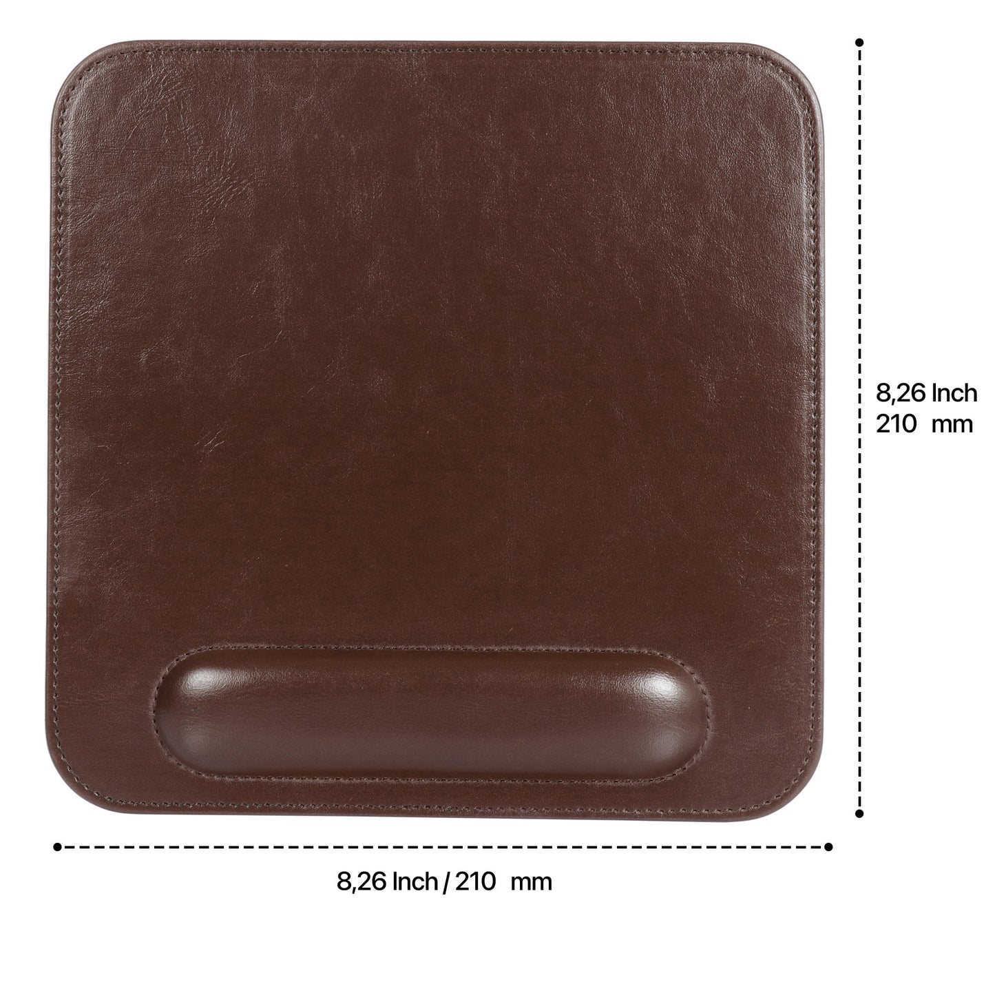 Personalized Leather Mouse pad with Wrist Rest, Hand Crafted Computer Mouse Pad, Cute Desk Laptop Mouse Pad, Office Ergonomic Mouse Pad