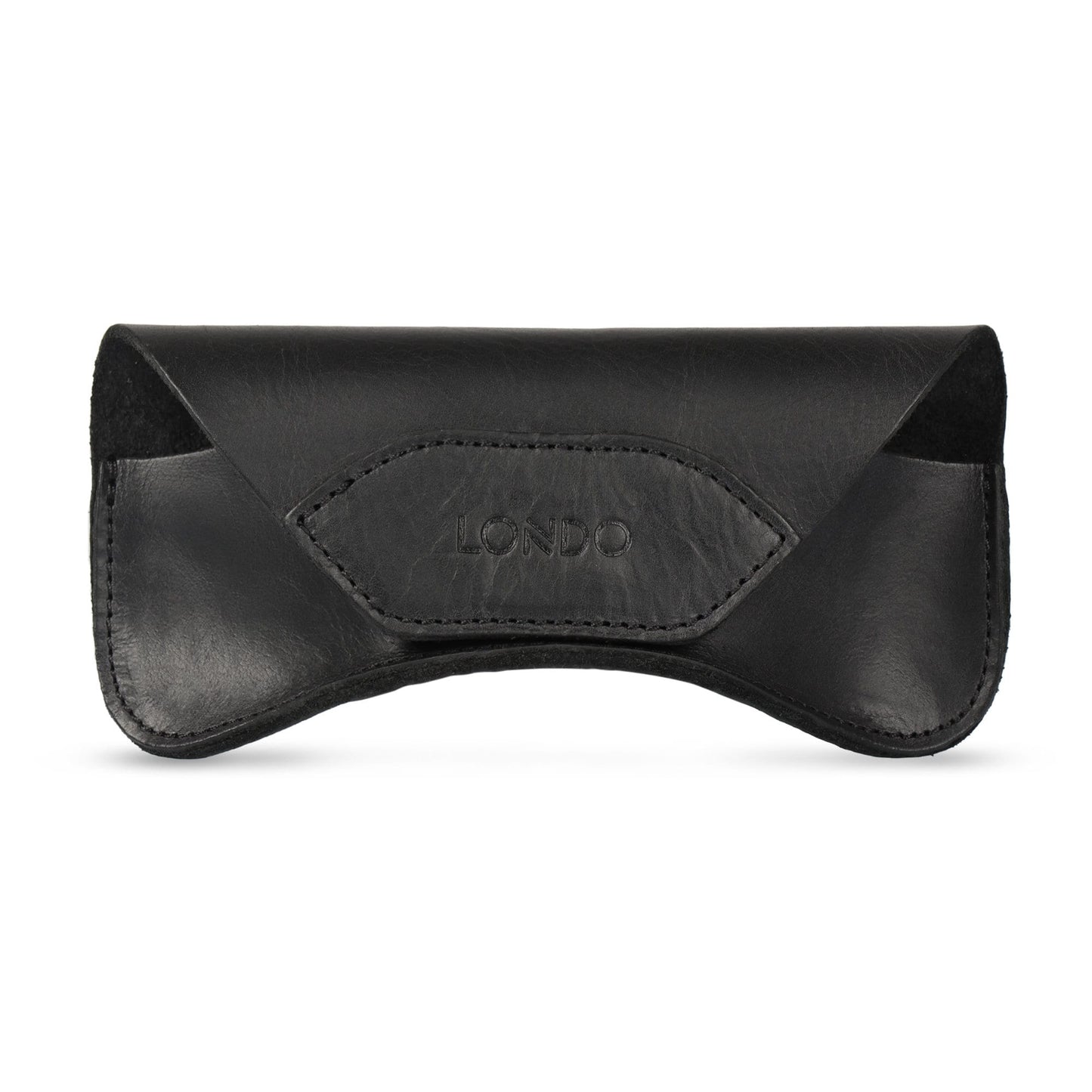 Leather Eyeglass Case Personalized - Handmade Magnetic Snap Glasses Holder, Custom Gift for Him/Her
