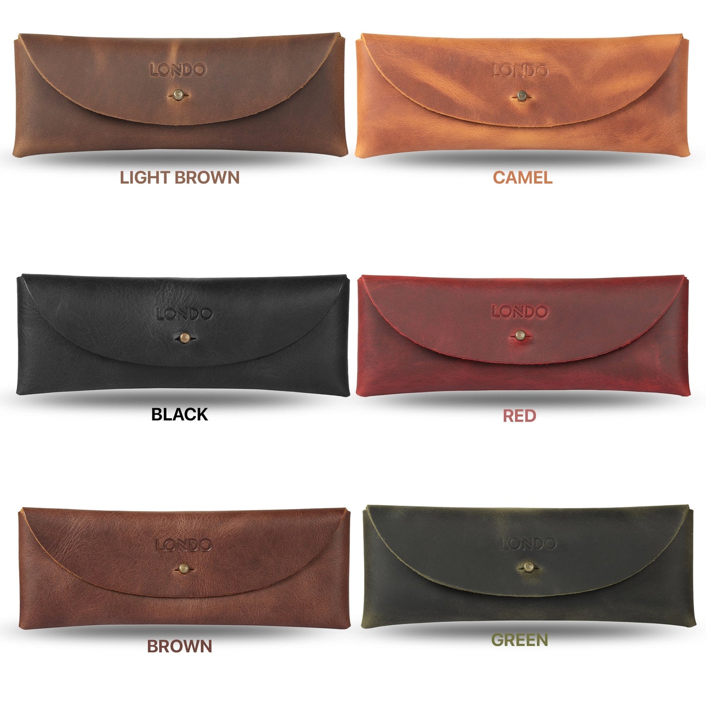 Pen Sleeve Top Grain Leather, Hand Crafted Pencil Case, Retro Style Pen Pouch, Classic Look Pencil Holder, Real Leather Pen Case