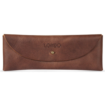 Pencil Case Top Grain Leather, Handcrafted Pencil Holder, Retro Style Pen Pouch, High Quality Pen Holder, Classic Look Pen Sleeve Great Gift