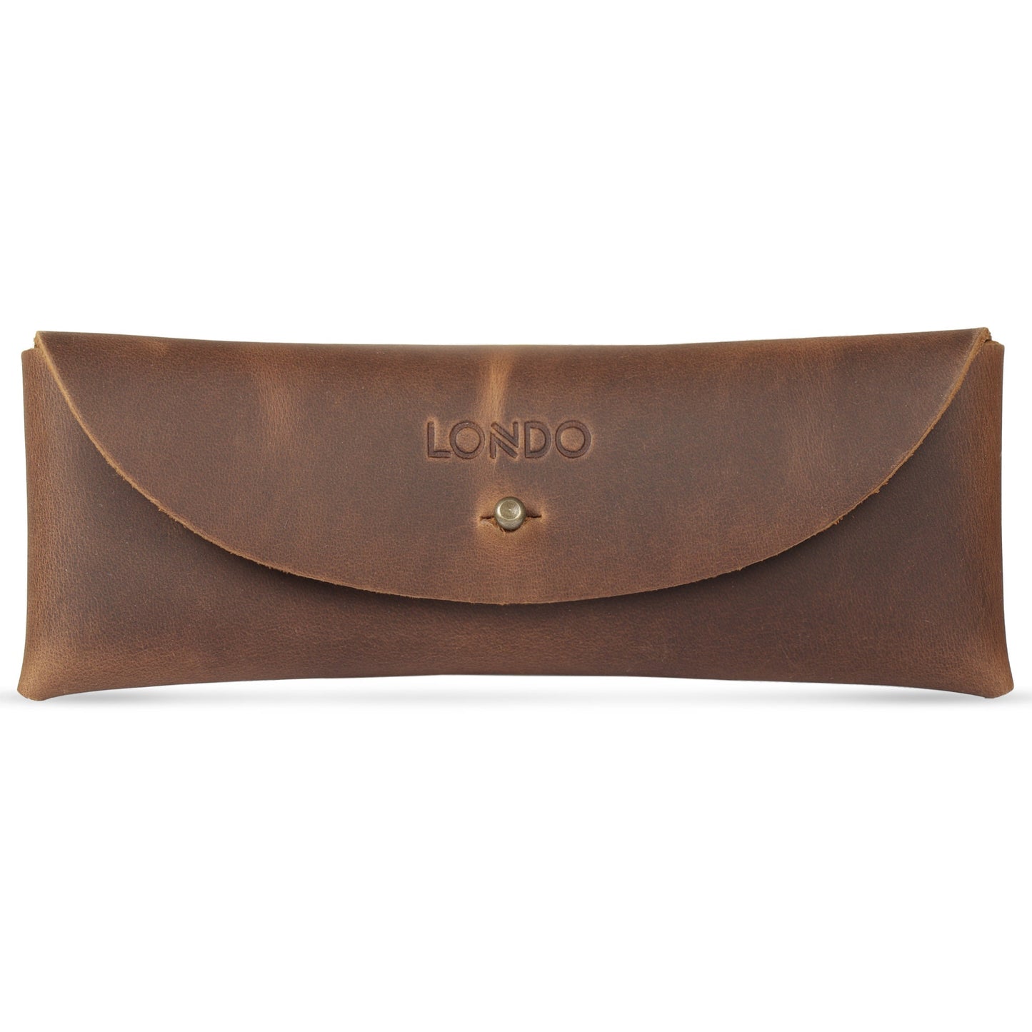 Leather Pencil Holder - Retro Pen Case, Handcrafted Top Grain Leather Pouch for Desk, Stylish Organizer, Gift for Him/Her