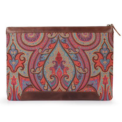 Personalized Top Grain Leather Laptop Sleeve for MacBook Pro & Air - 16'', 14'', 13.3'', M1 Pro Max, M2, M3, M4 - Designer