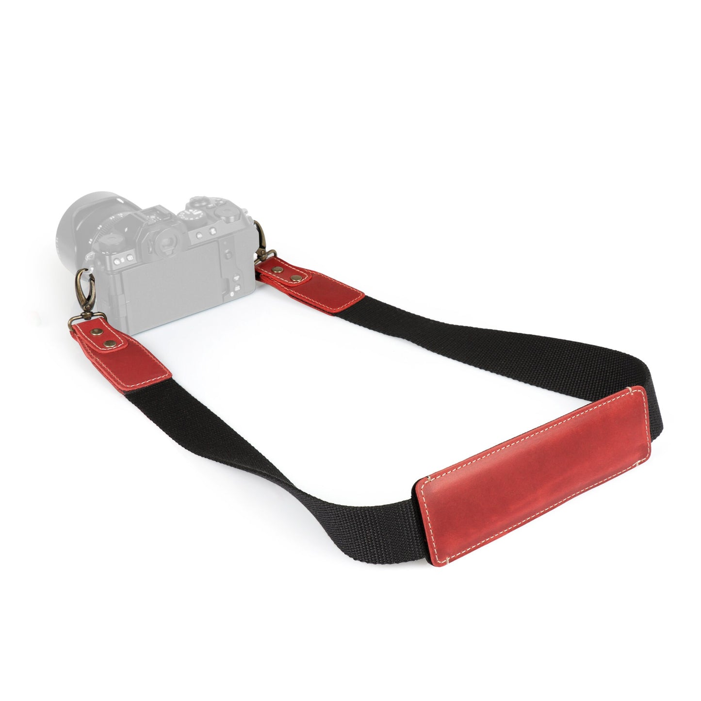 Leather Camera Strap Personalized Canvas DSLR Neck Shoulder Strap Gift for Photographer Men Women Custom Initials