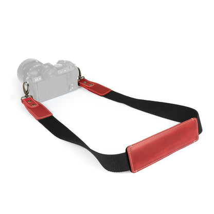 Leather Camera Strap Personalized Canvas DSLR Neck Shoulder Strap Gift for Photographer Men Women Custom Initials