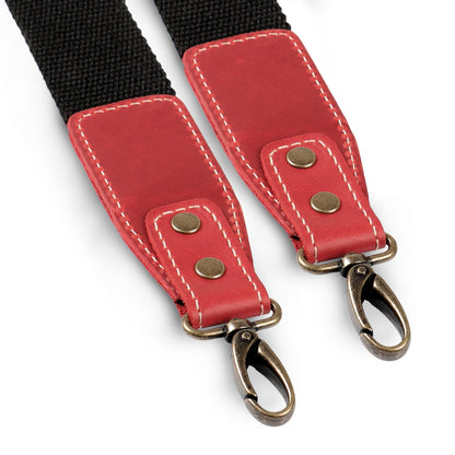 Leather Camera Strap Personalized Canvas DSLR Neck Shoulder Strap Gift for Photographer Men Women Custom Initials