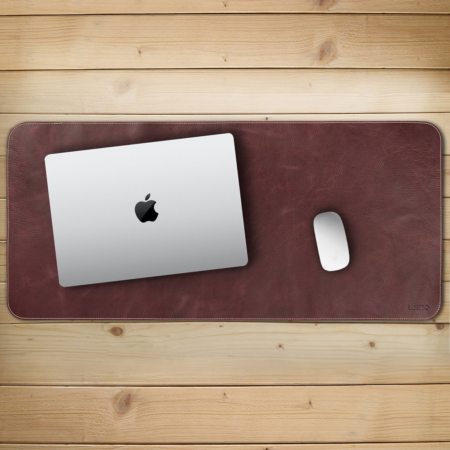 Personalized Top Grain Leather Mouse Pad, Hand Crafted Customized Large Desk Pad, Gaming Mouse Pad, Mouse Pads, Desk Pad Tech Accessories