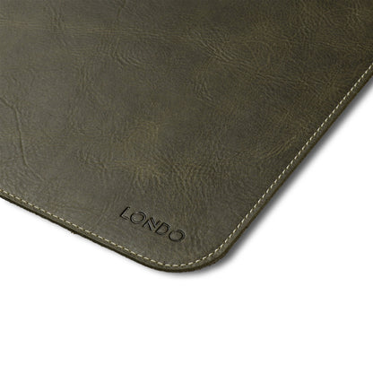 Personalized Top Grain Leather Large Mouse Pad, Hand Crafted Customized Desk Pad, Extended Mouse Pad, Custom Desk Accessories
