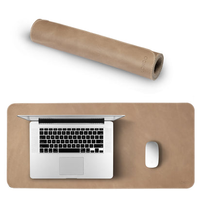 Personalized Top Grain Leather Large Mouse Pad, Hand Crafted Customized Desk Pad, Extended Mouse Pad, Custom Desk Accessories