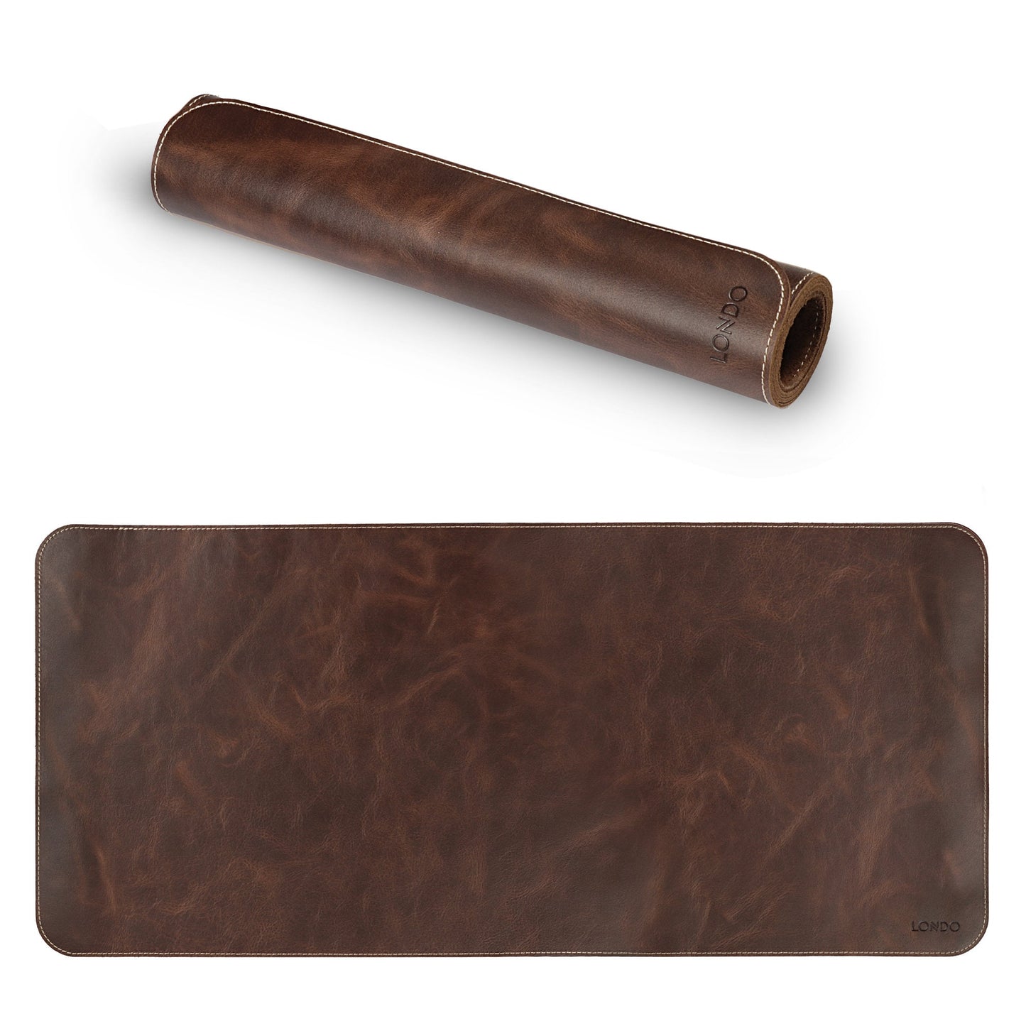 Personalized Top Grain Leather Large Mouse Pad, Hand Crafted Customized Desk Pad, Extended Mouse Pad, Custom Desk Accessories