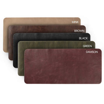 Personalized Large Mouse Pad Top Grain Leather, Hand Crafted Desk Mat, Custom Mouse Pad, Ergonomic Mouse Pad, Cute Mouse Pads, Desk Pad
