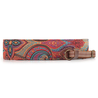 Leather Camera Strap Gift Custom Strap for Photographers DSLR Camera Holder - Unique Colorful Designs - Gift for him Gift for Her