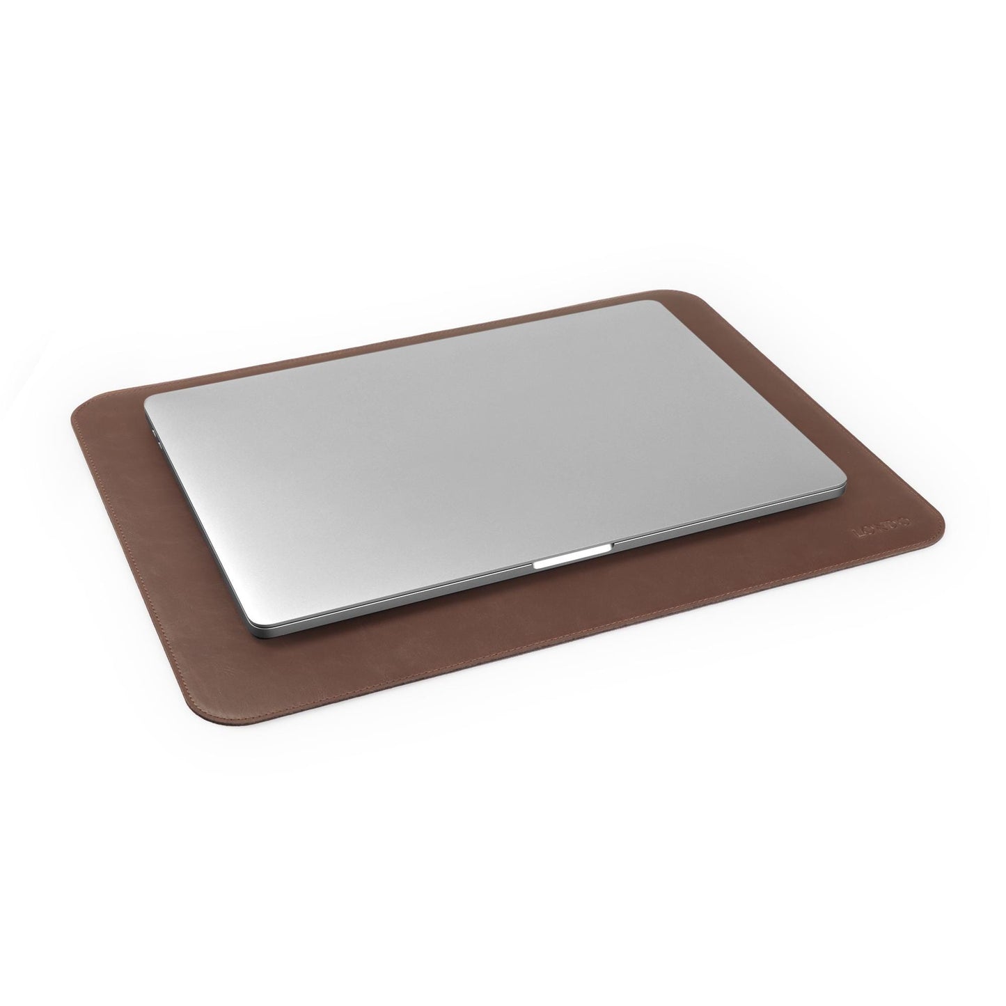 Personalized Leather Mouse Pad - Large Custom Desk Mat, Monogrammed Office Decor, Gifts for Him, Her, Coworker