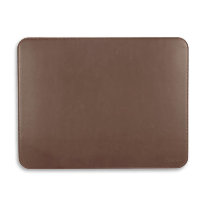 Personalized Leather Mouse Pad - Large Custom Desk Mat, Monogrammed Office Decor, Gifts for Him, Her, Coworker