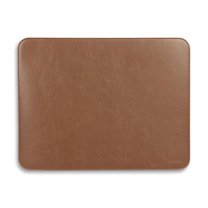 Personalized Leather Mouse Pad - Large Custom Desk Mat, Monogrammed Office Decor, Gifts for Him, Her, Coworker