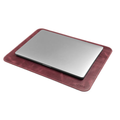 Personalized Top Grain Leather Mouse Pad - Desk Mat for Keyboard and Mouse, Large Leather Office Desk Pad, Customized Office Decor