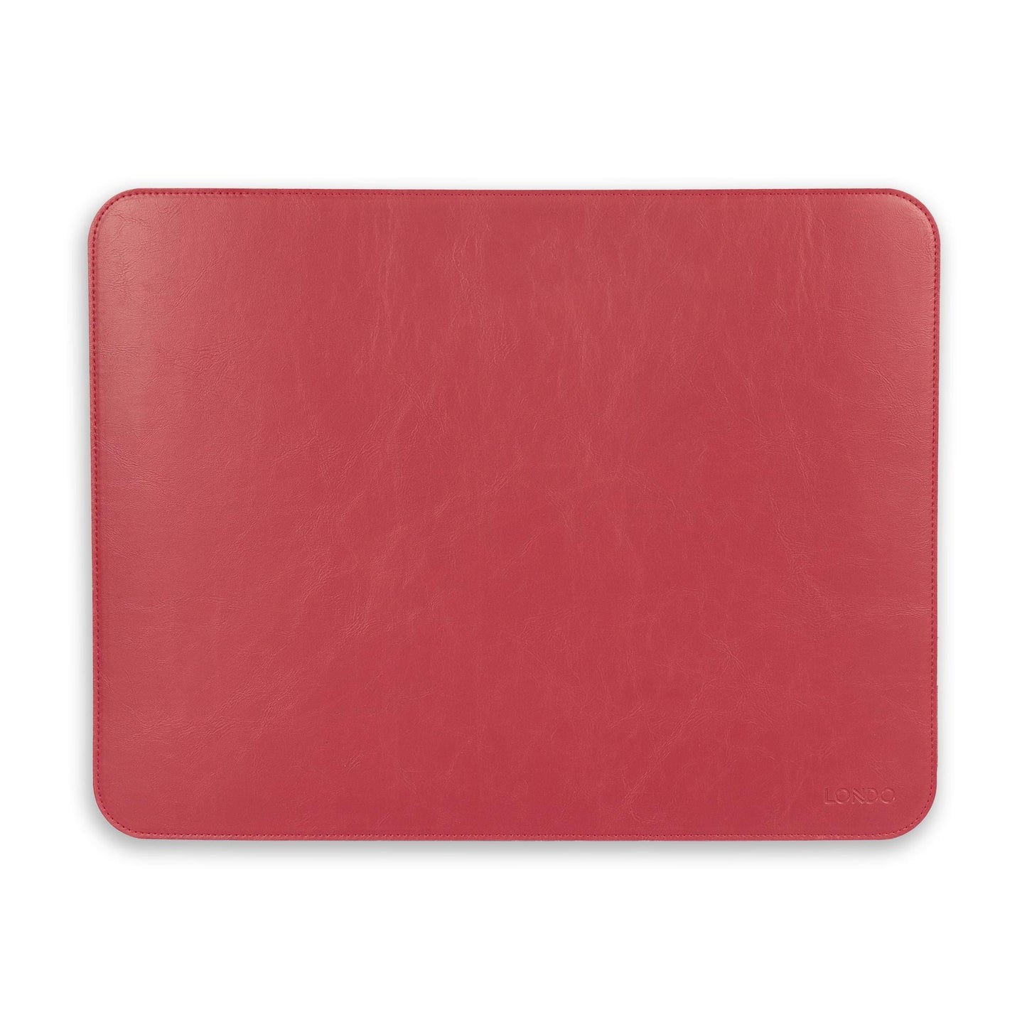 Personalized Leather Mouse Pad - Large Custom Desk Mat, Monogrammed Office Decor, Gifts for Him, Her, Coworker