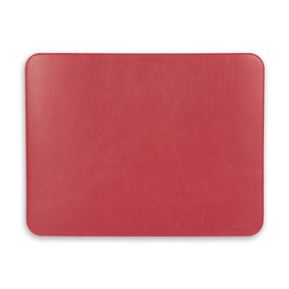 Personalized Leather Mouse Pad - Large Custom Desk Mat, Monogrammed Office Decor, Gifts for Him, Her, Coworker