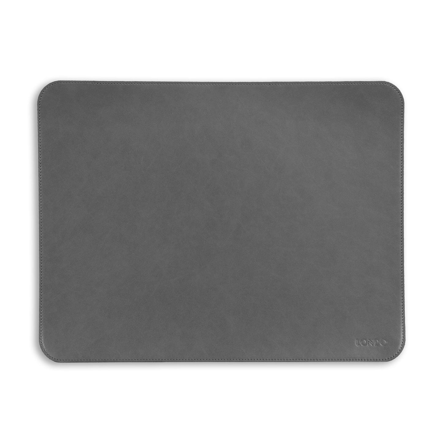 Personalized Leather Mouse Pad - Large Custom Desk Mat, Monogrammed Office Decor, Gifts for Him, Her, Coworker